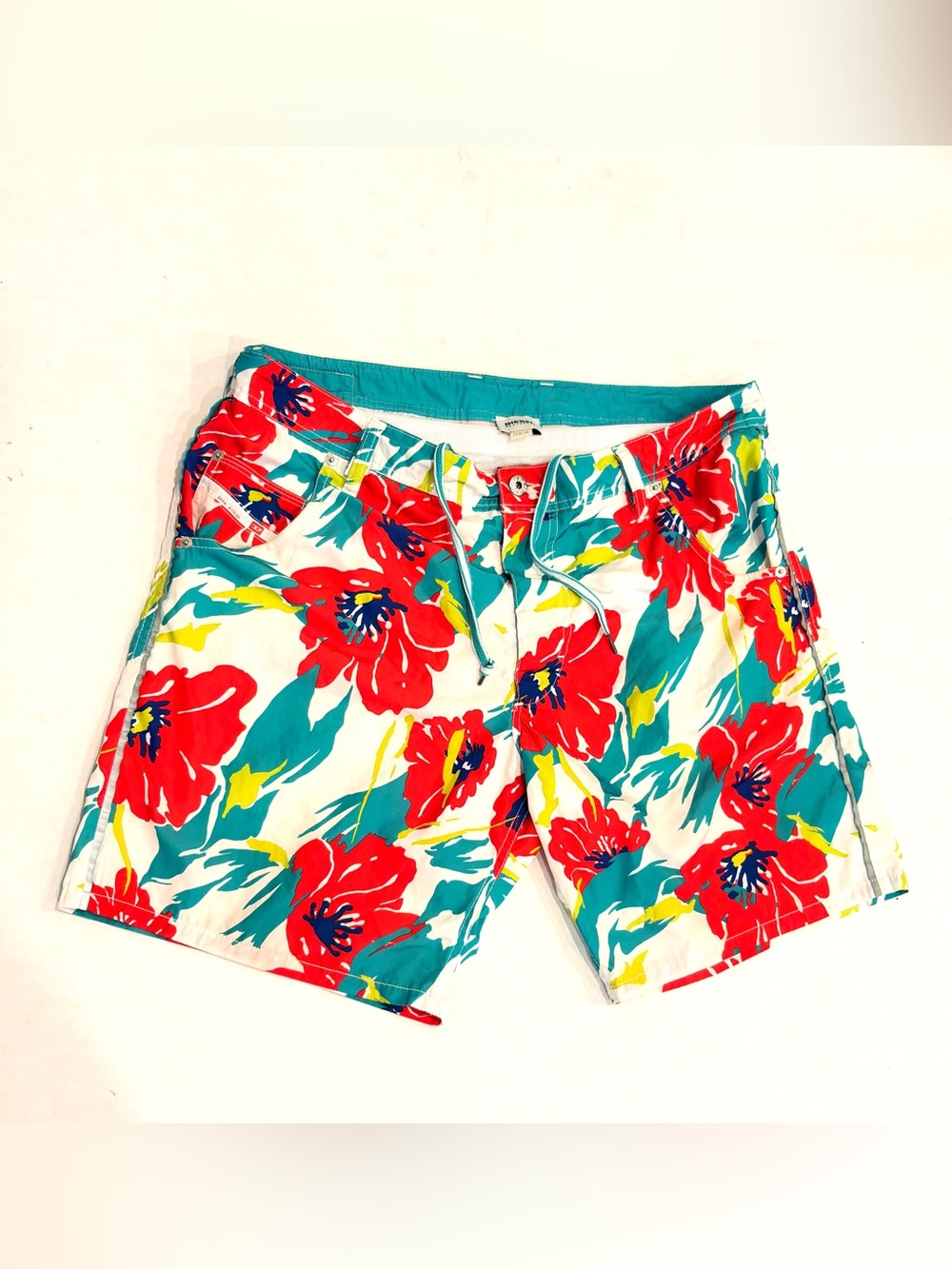 DIESEL Men’s Floral Board Shorts 36